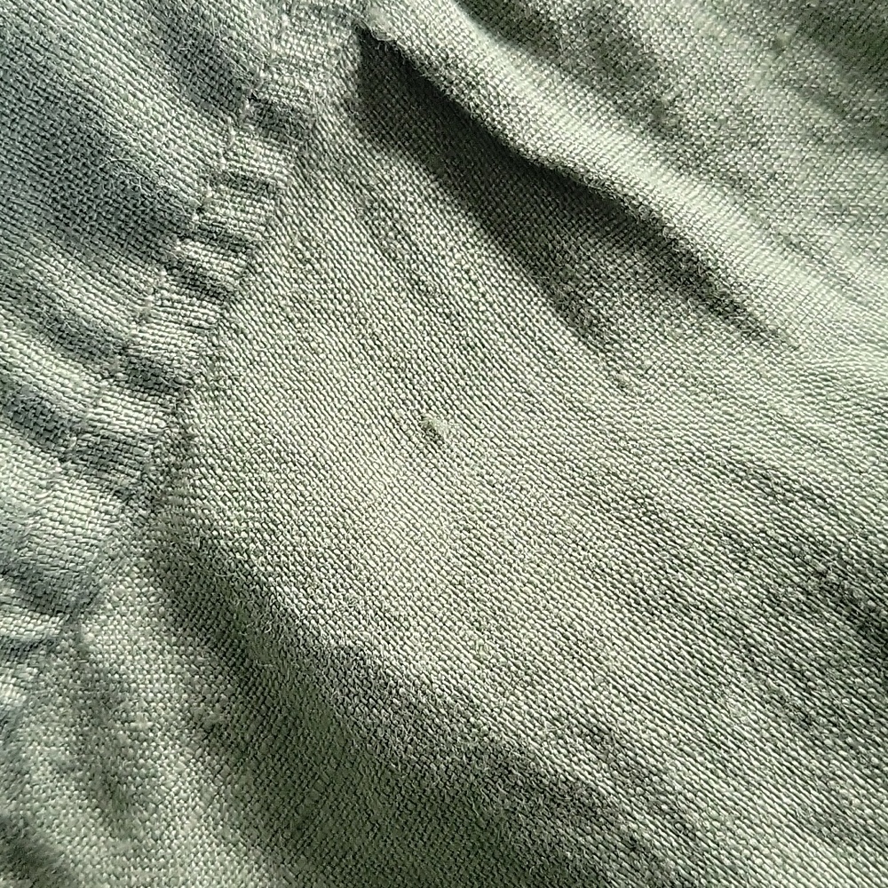 J. CREW BAIRD MCNUTT IRISH LINEN SHIRT DRESS M GREEN - Picture 14 of 14